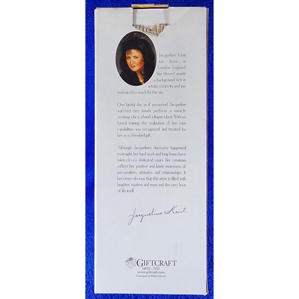 Jacqueline Kent’s FAIRY GODMOTHERS March’s Aquamarine COURAGE # 345103 ~Orig Box - Picture 4 of 16